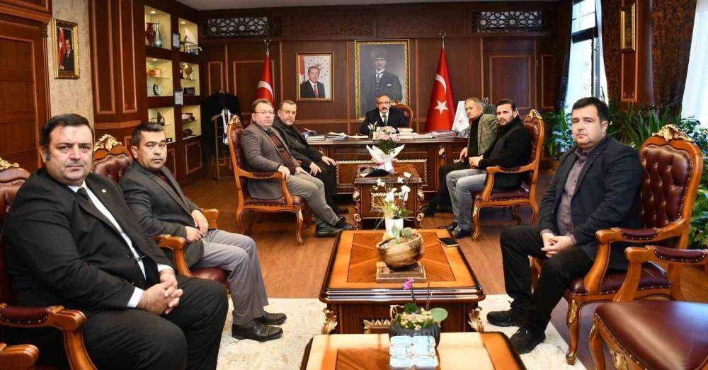 Fethiye Kaymakamı Karaman, Oda başkanlarıyla toplantı yaptı