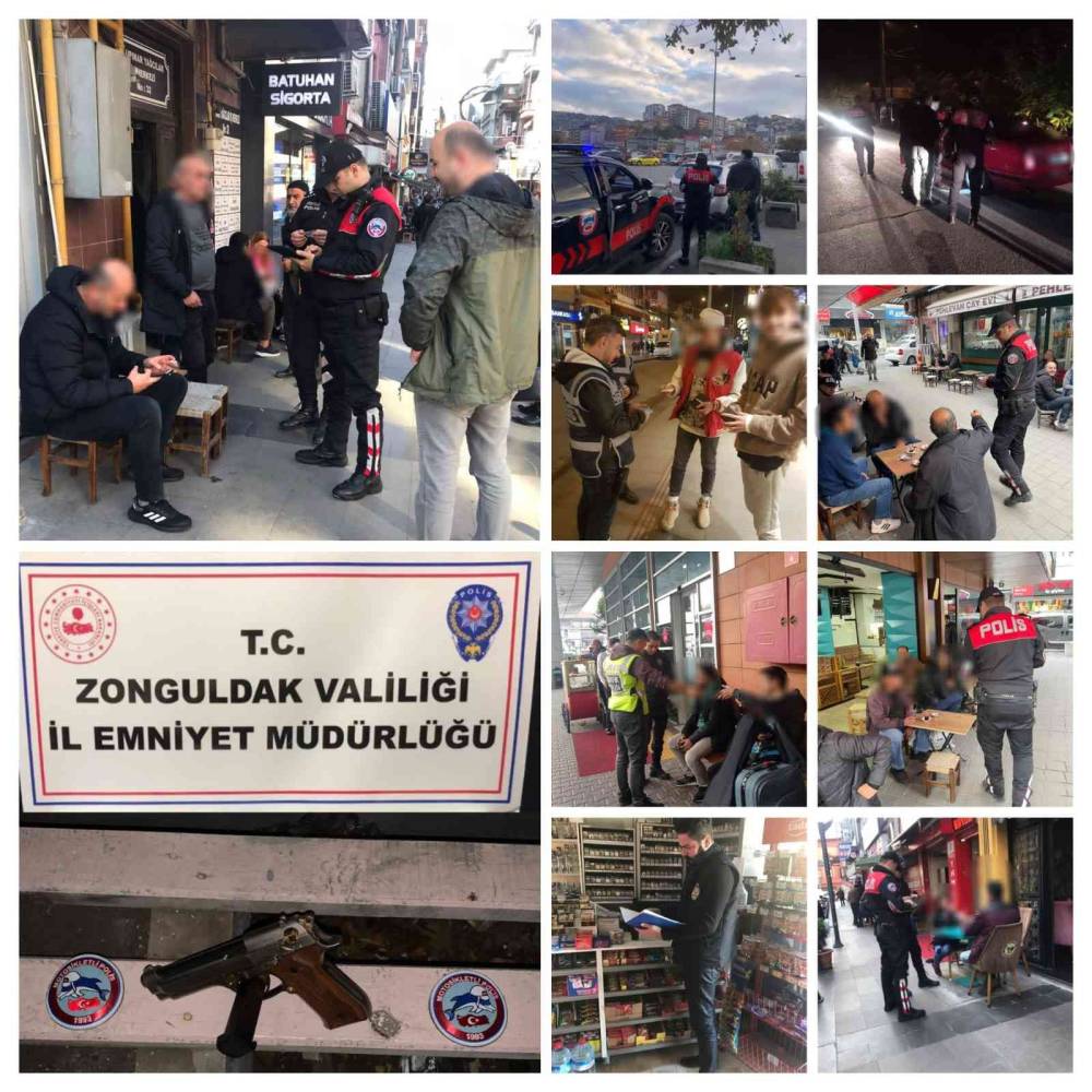Zonguldak’ta 192 personelle bin 86 kişi sorgulandı