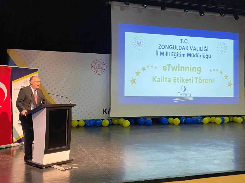 e-Twinning kalite etiketi ödül töreni gerçekleştirildi