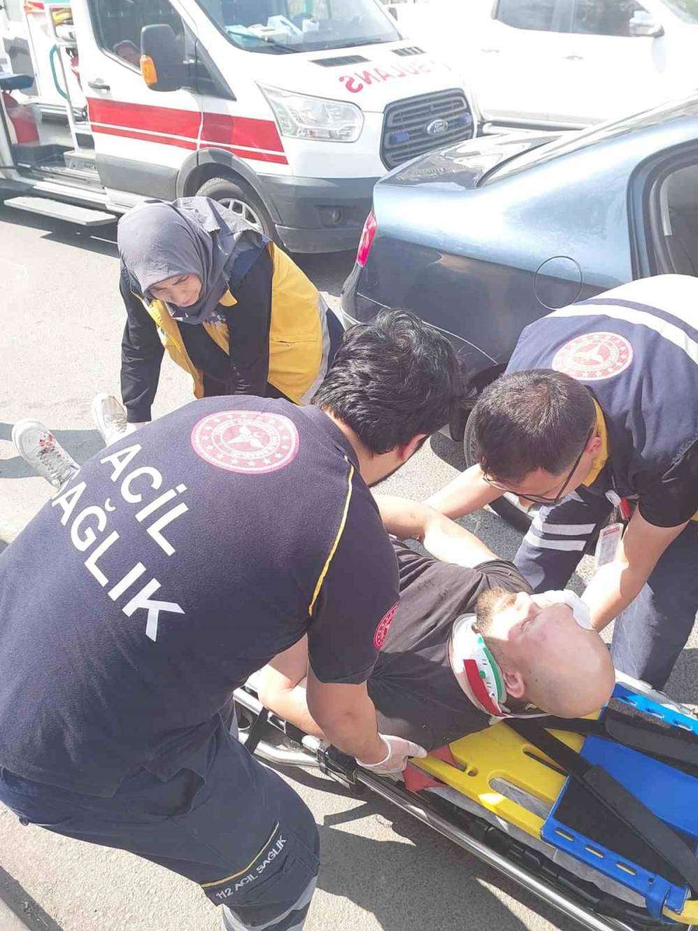 Kdz. Ereğli’de trafik kazası: 1 yaralı