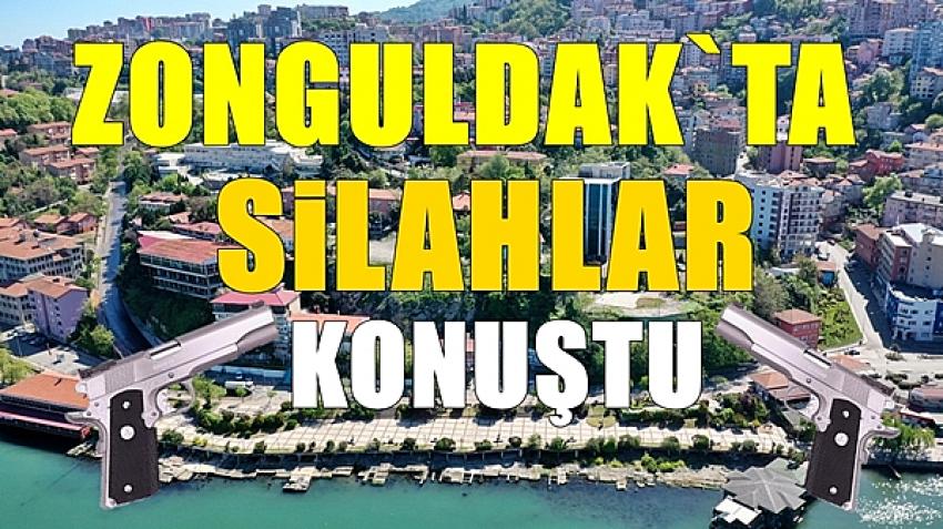 Zonguldak'ta bayram sabahı silahlar konuştu