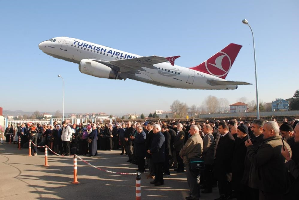 Zonguldak Havalimanı’nda bir ilk yaşandı. 