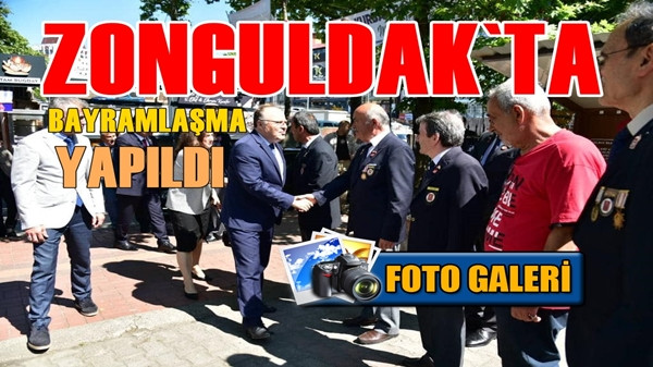 Zonguldak`ta Bayramlaşma Yapıldı. 